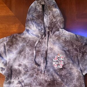 Anti Social Social Club Men’s 
Grey Tie Dye
Size: M